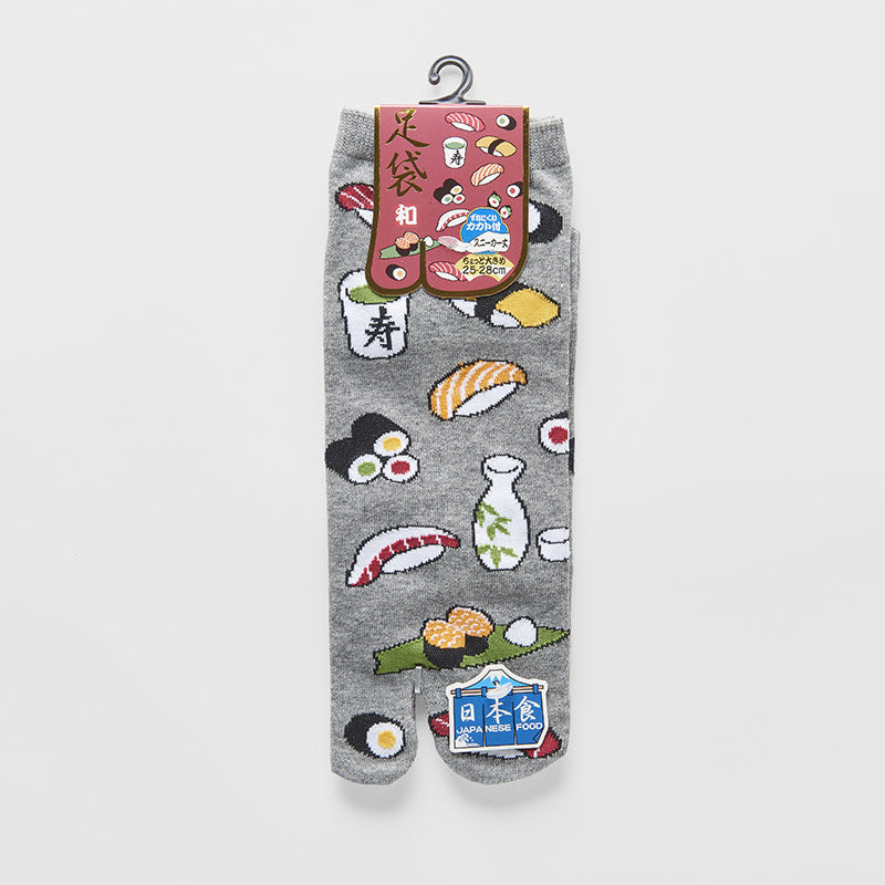 Socks Tabi Sushi EU39-43 Grey