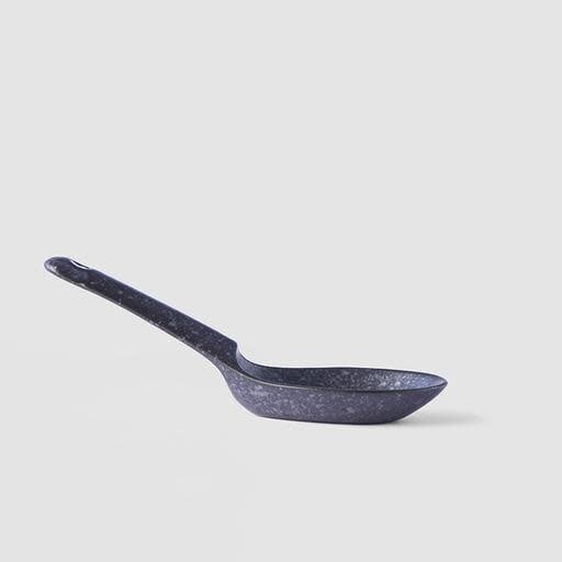 Spoon Small 15cm Matt Black Glaze - Made In Japan | Japanese Tableware