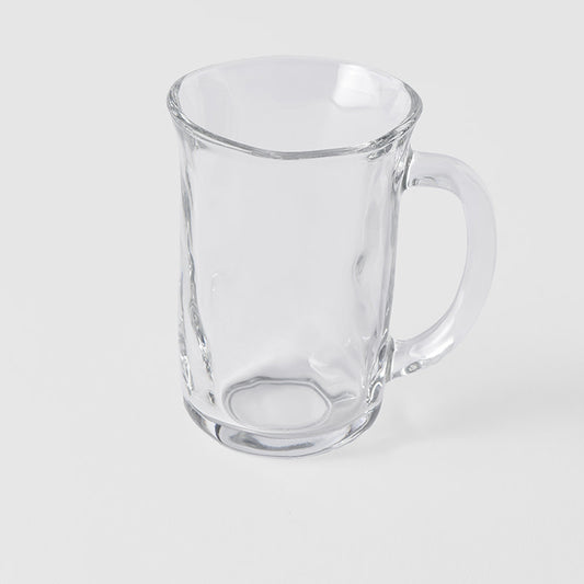 Glass Mug 300ml Free Form