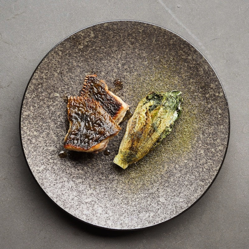 Plate High Rim 22cm Earth Glaze - Made In Japan | Japanese Tableware