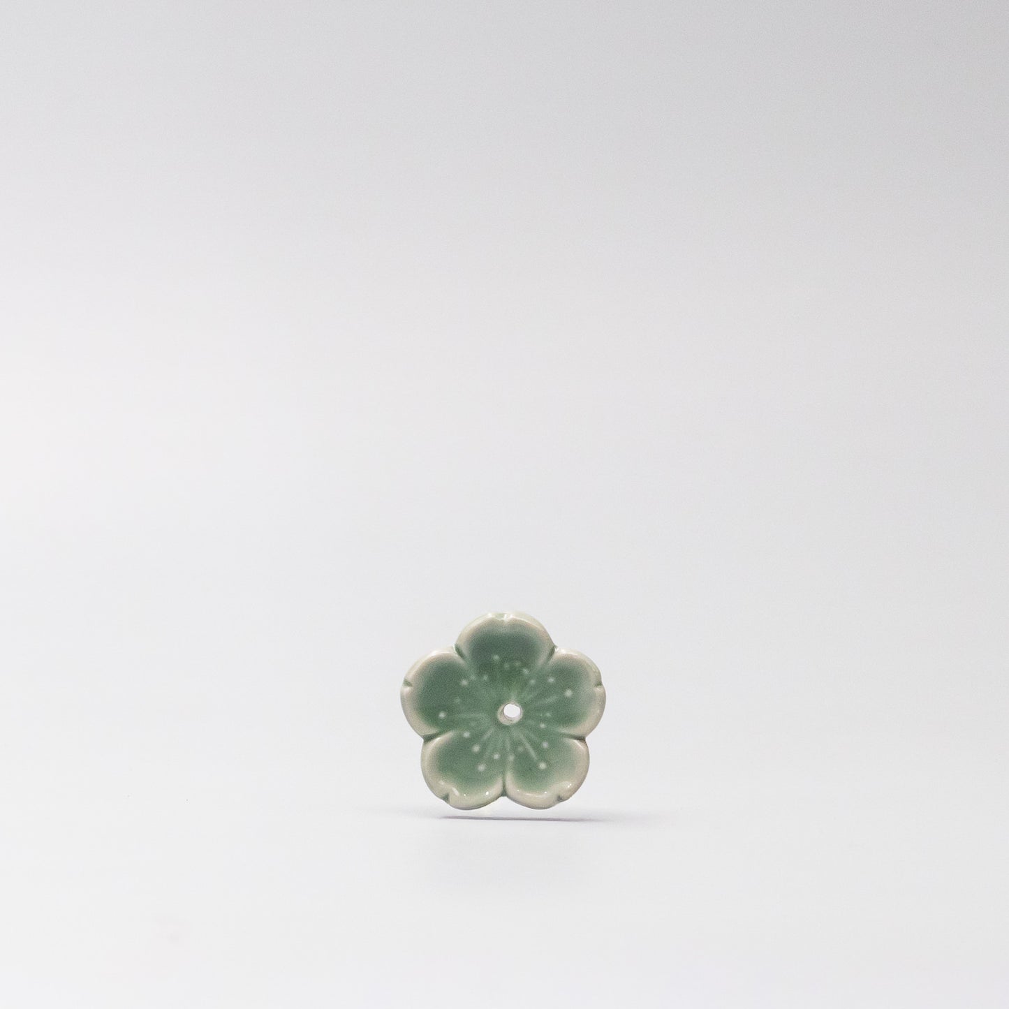 Incense Holder Green Sakura