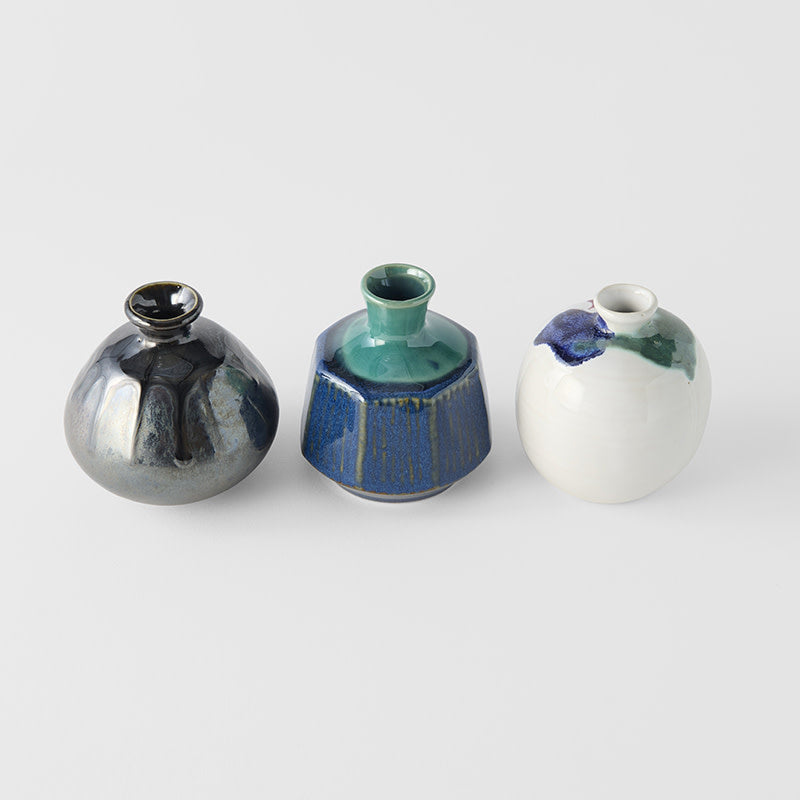 Vase Small x 21 Assorted Glazes
