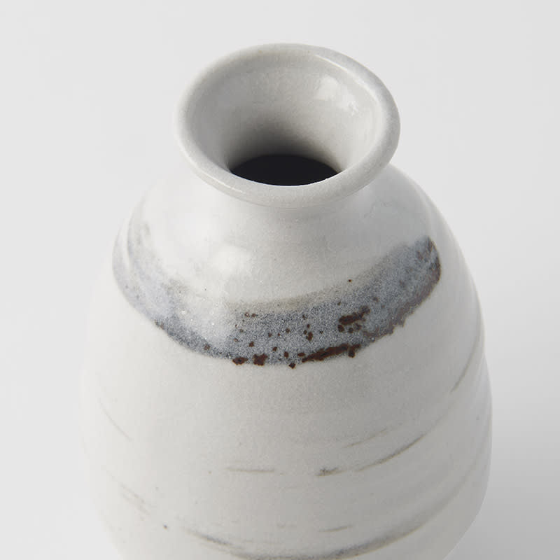 Sake Jug 300ml White Glaze
