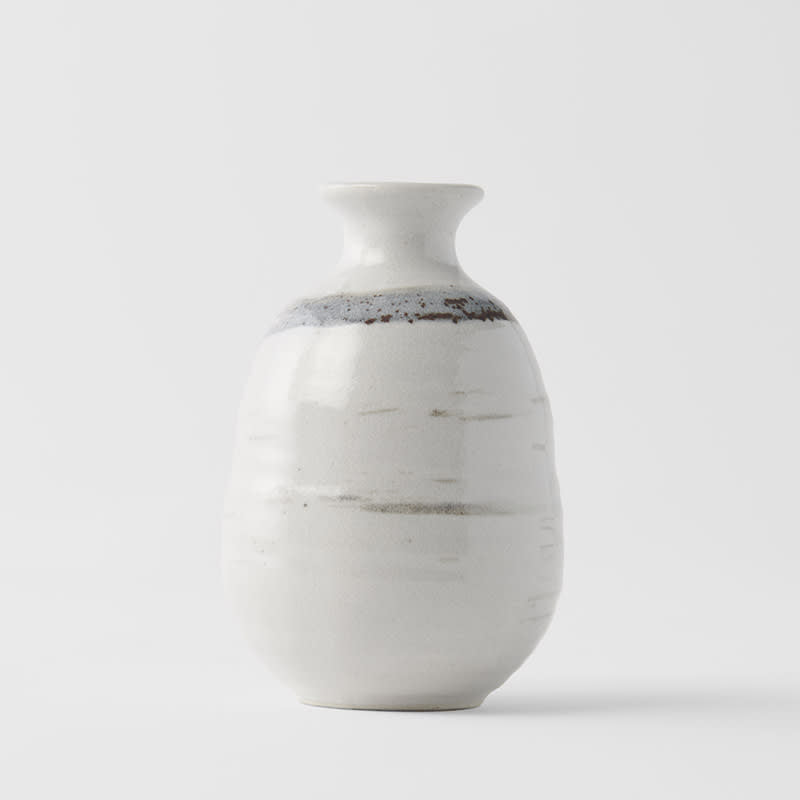 Sake Jug 300ml White Glaze