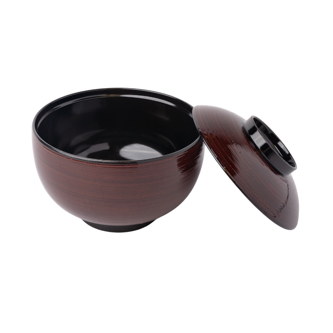 Miso Bowl 11cm Chocolate Swirl