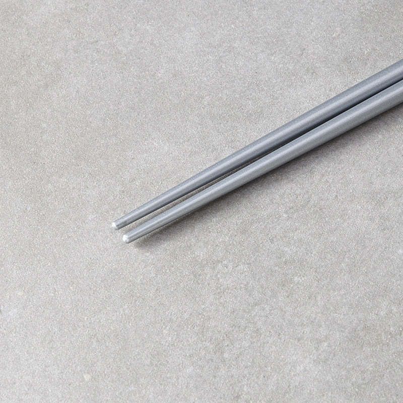 Silver & White Lacquered Chopsticks