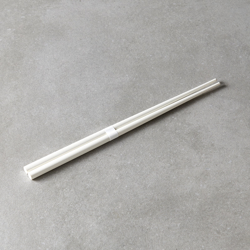 Chopsticks, 23 cm, Milk White & White