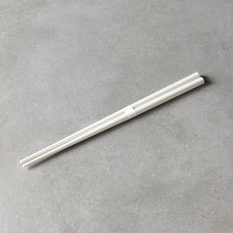 Chopsticks, 23 cm, Milk White & White