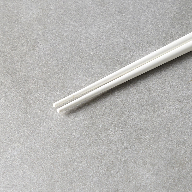 Chopsticks, 23 cm, Milk White & White