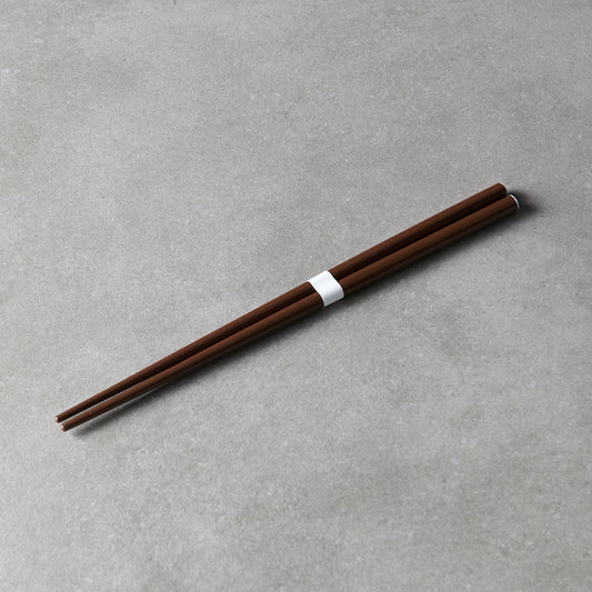 Chopsticks Chestnut Brown & White