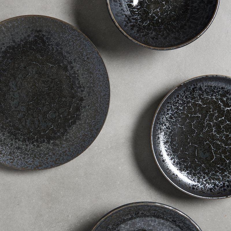 Dinner Plate 25.5 cm Black Pearl Glaze
