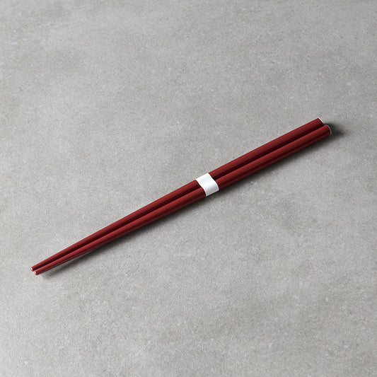 Chopsticks Lacquered Red & White