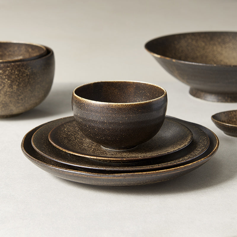 Side Plate 21cm Mocha Glaze