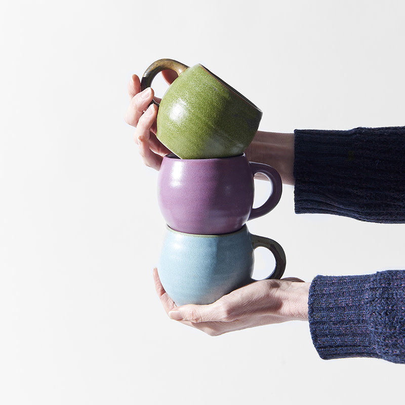 Maru Coffee Cup 9cm 300ml Plum Glaze