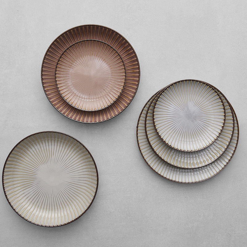 Dinner Plate 23.5cm Lotus Sendan Glaze