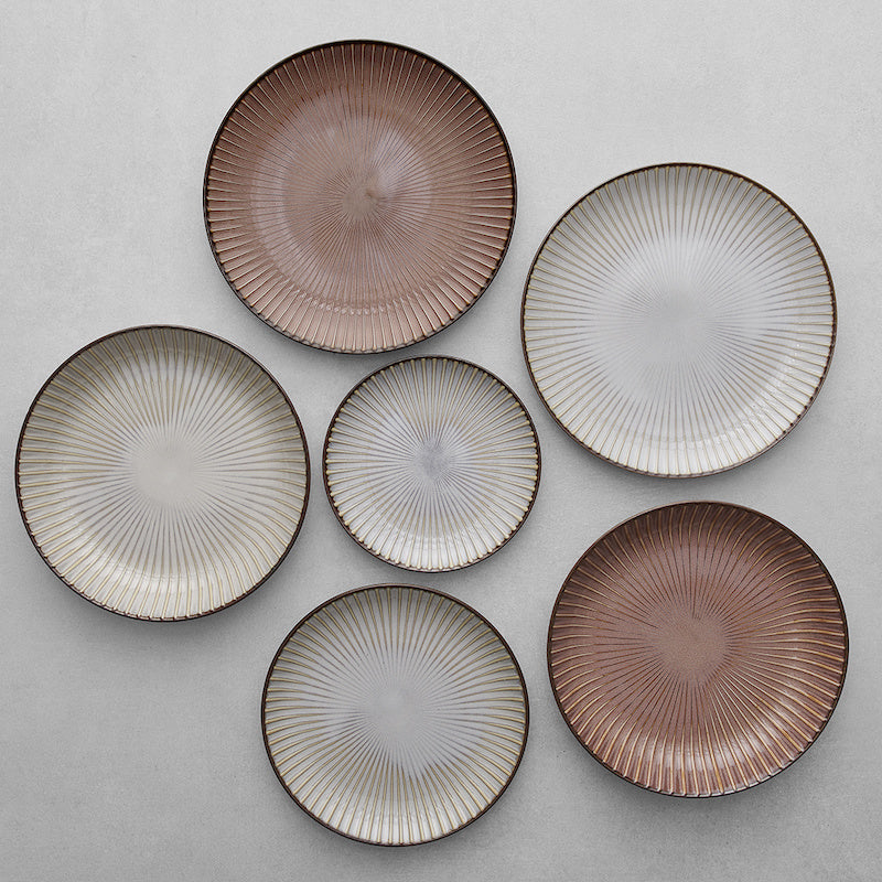Dinner Plate 23.5cm Lotus Sendan Glaze