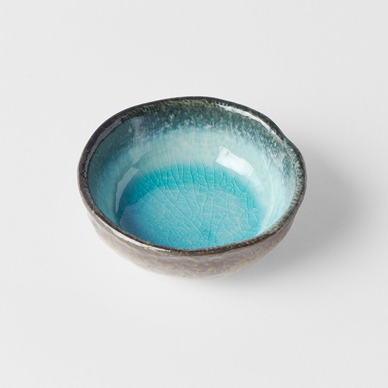 Sauce Bowl 8.5cm Sky Blue Design - Made In Japan | Japanese Tableware
