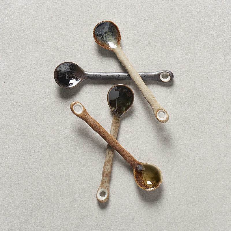 Spoon 12cm Shigaraki Brown Glaze