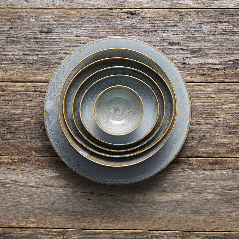 Tea Mug 200ml Steel Grey Glaze