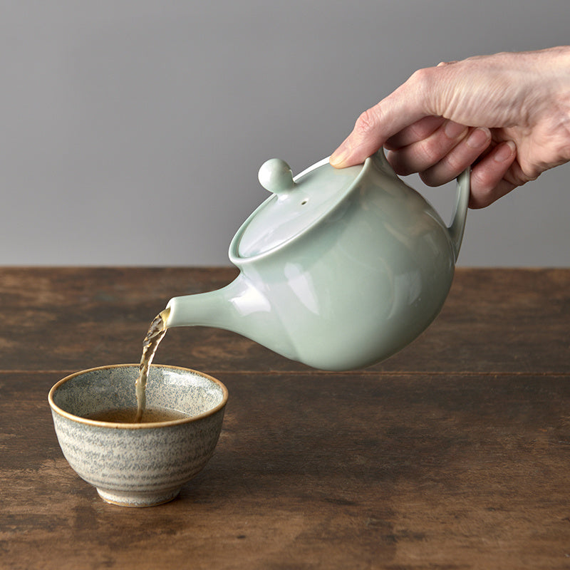 Teapot 400ml Tomei Blue Glaze