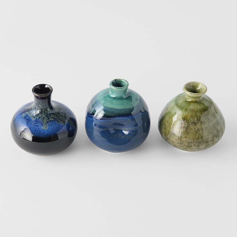Vase Small x 21 Assorted Glazes