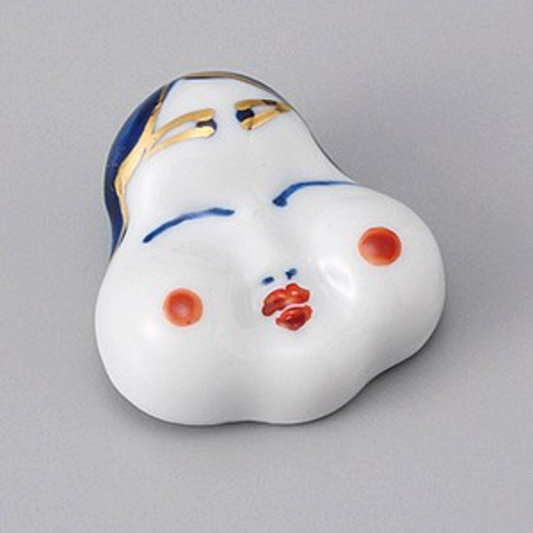 Chopstick Rest Okame Lady