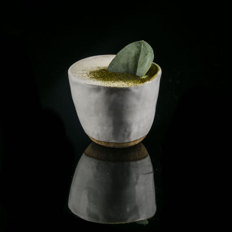 Mug Lopsided 200ml White Glaze