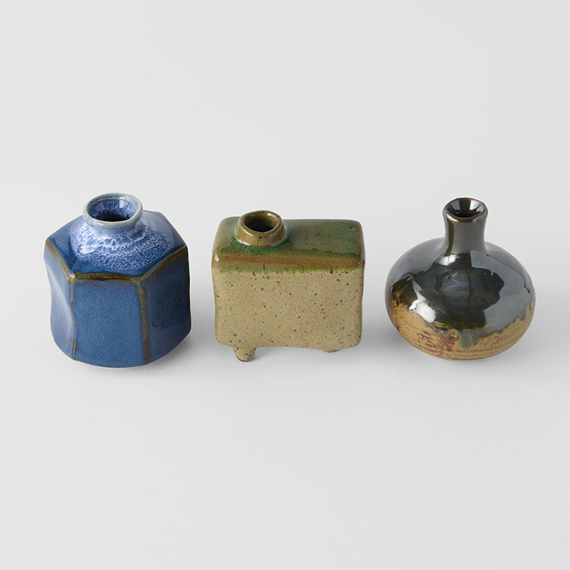 Vase Small x 21 Assorted Glazes