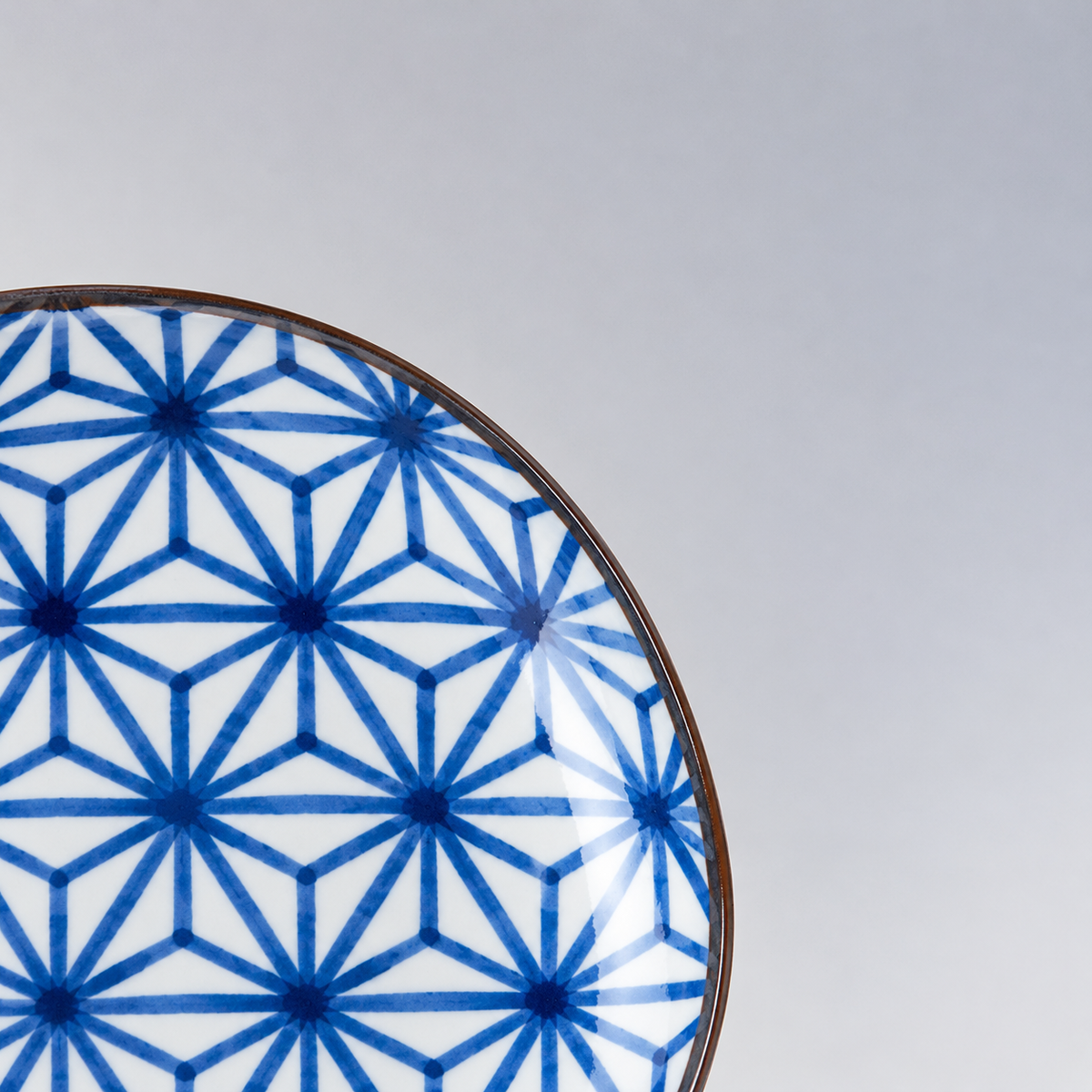 Indigo Ikat Starburst