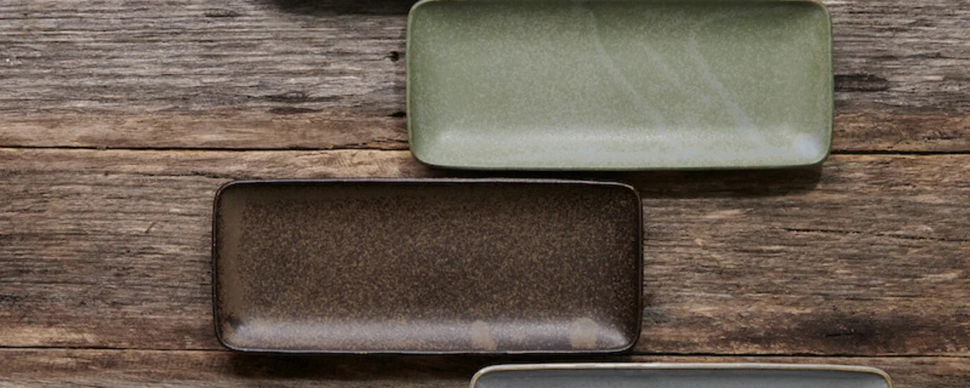Rectangular plates | Handmade Japanese Plates – Made In Japan ...