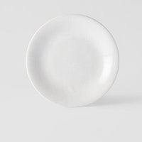 Side Plate 21cm Parchment White Glaze