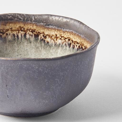 Akane Grey Irregular Bowl 14.5 cm, 600 ml