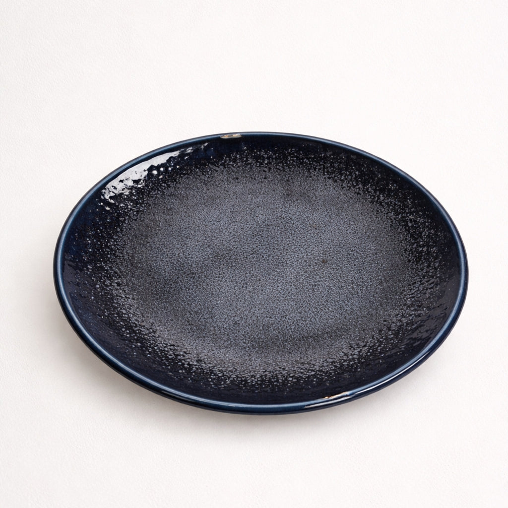 Serving Plate 31cm Midnight Pearl Glaze