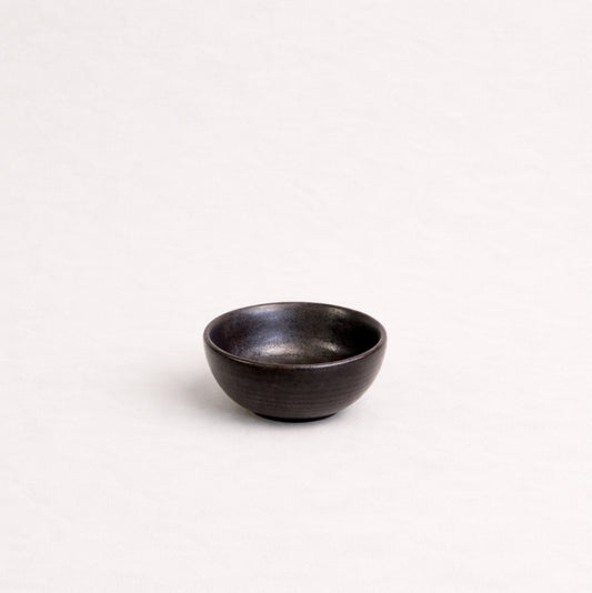 Sake and Tea Testing Cup 35ml Iron Ash Glaze
