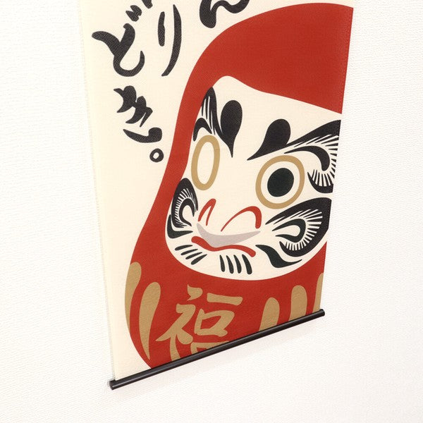 Fabric Scroll Daruma Spirit
