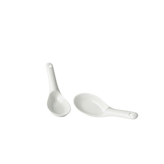 Matt White Spoon 15 cm