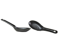 Matt Black Spoon 15 cm