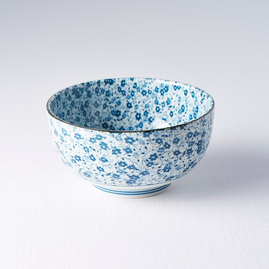 Bowl, 16 cm, 800 ml, Blue Daisy Design