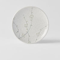 Side Plate 19cm White Blossom Glaze