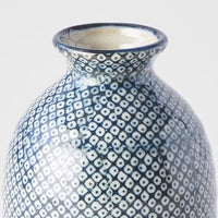 Sake Jug 8 cm, 300 ml / Shibori Pattern