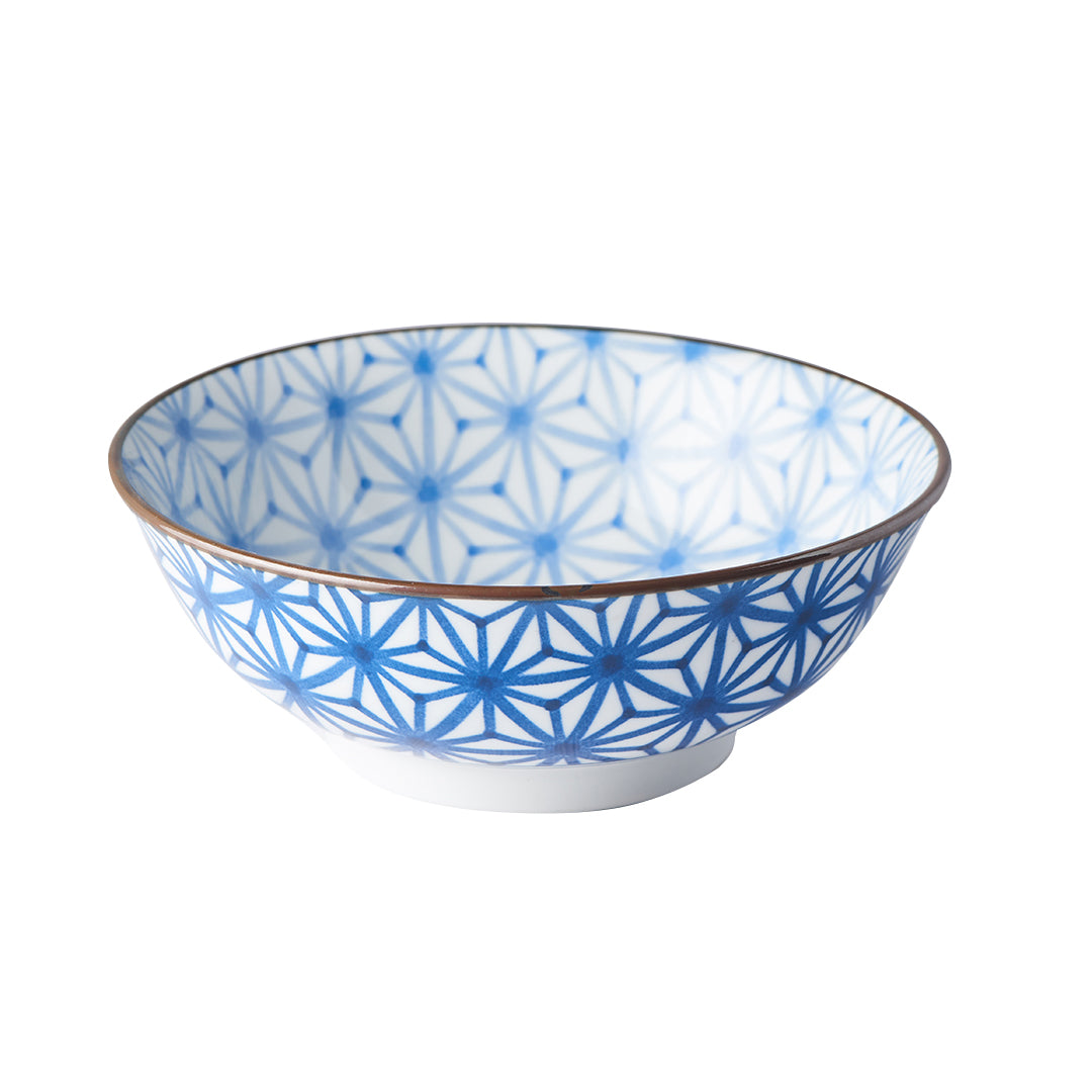 Indigo Ikat Starburst Bowl 19 cm, 750 ml