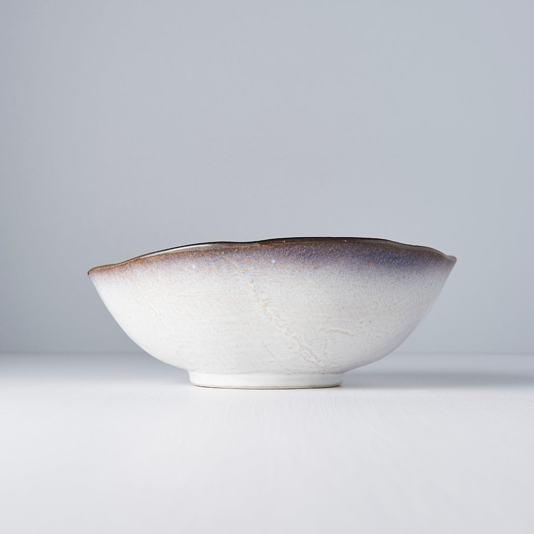 Sky Blue Oval Bowl 20.5 x 24 cm, 1200 ml