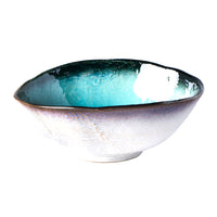 Sky Blue Oval Bowl 20.5 x 24 cm, 1200 ml