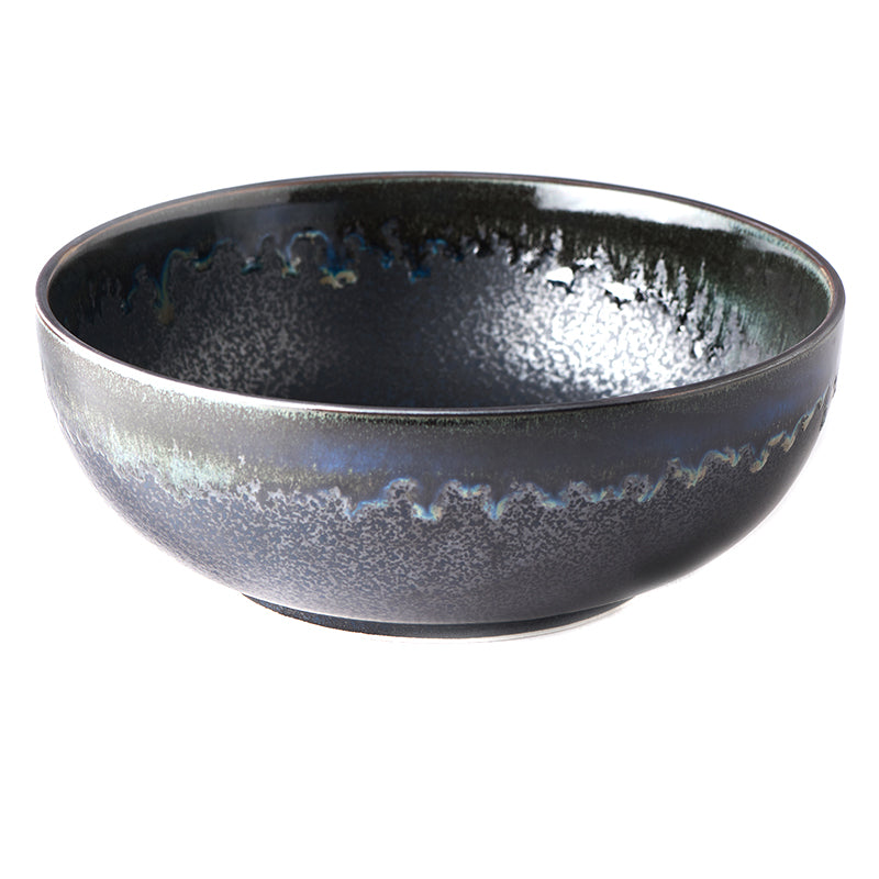 Matt Black Serving Bowl 24 cm, 1800 ml