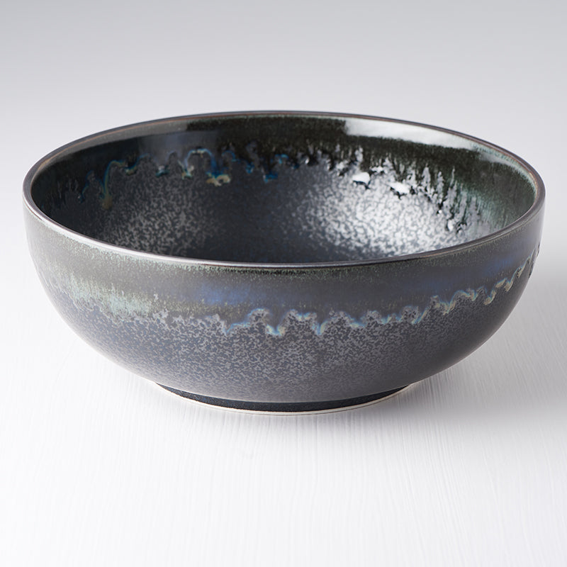 Matt Black Serving Bowl 24 cm, 1800 ml