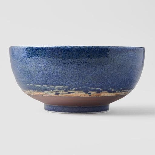 Large Deep Bowl 19 cm, 800 ml / Azure Glaze