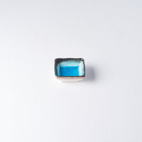 Sauce Bowl, 7 x 7 cm, 50 ml, Square, Sky Blue Design