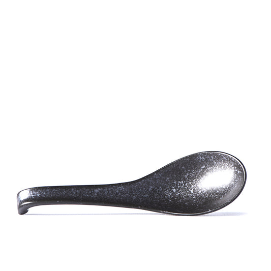 Matt Black Spoon 17,5 cm