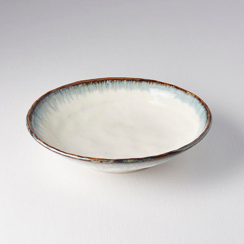 Pasta Bowl 24cm Aurora Glaze - Made In Japan | Japanese Tableware