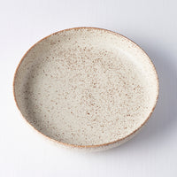 Plate High Rim 20cm Sand Fade Glaze